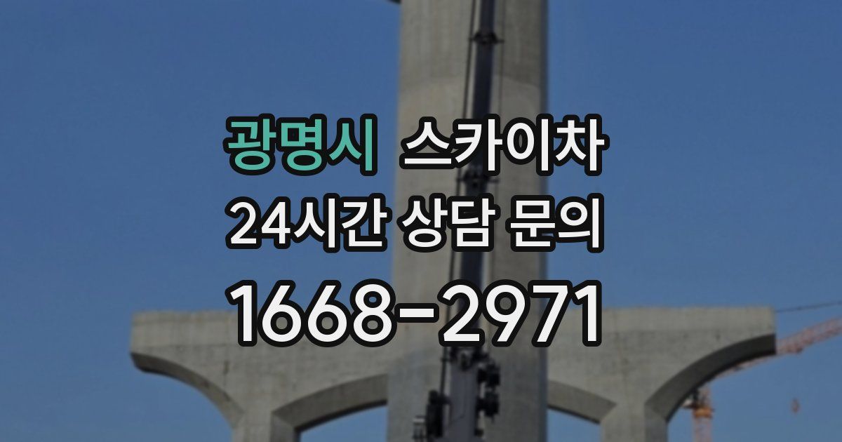 광명시 스카이차
