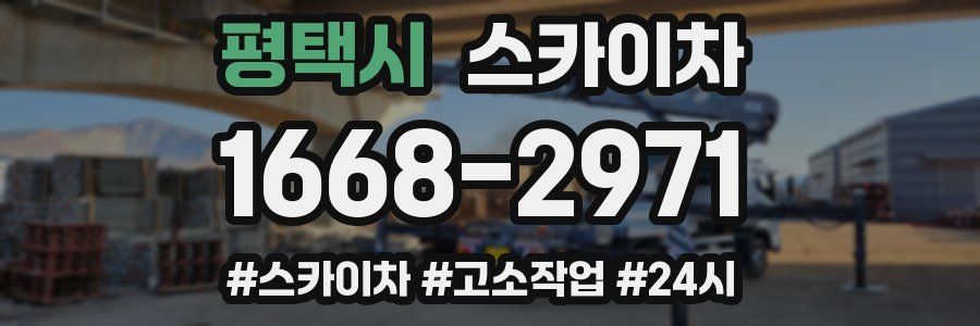 평택시 스카이차