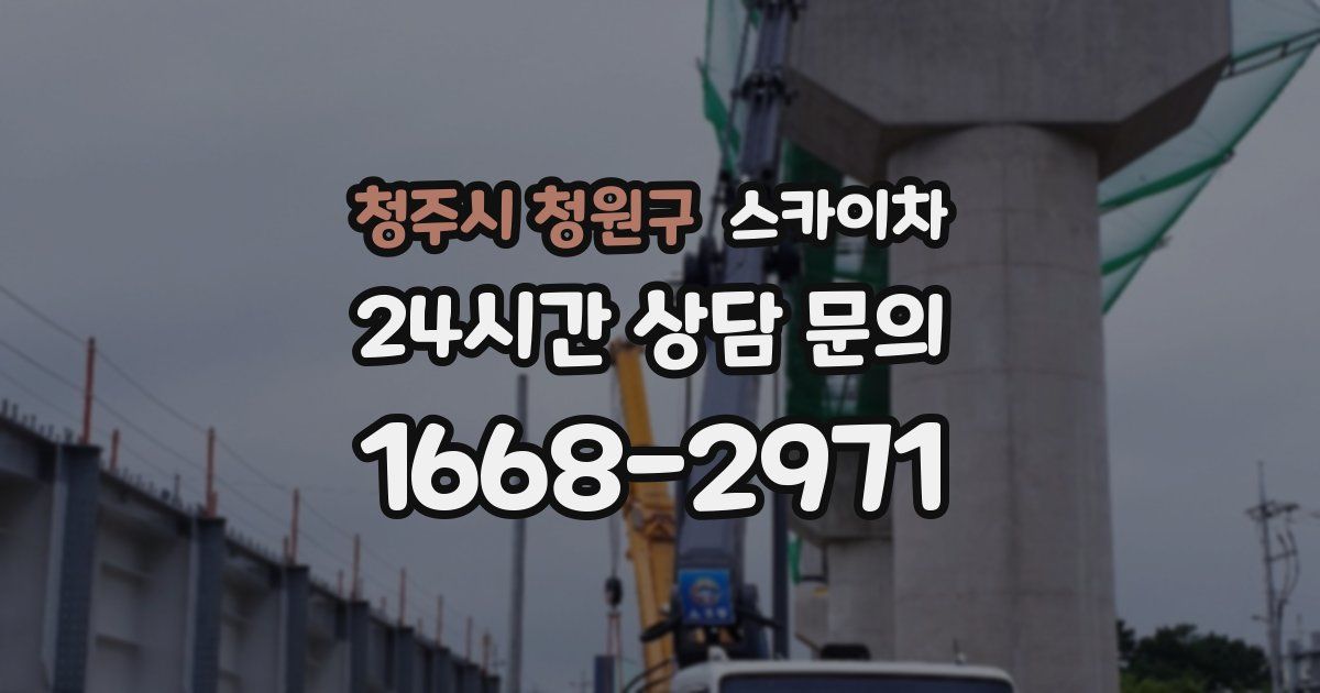 청주시 청원구 스카이차