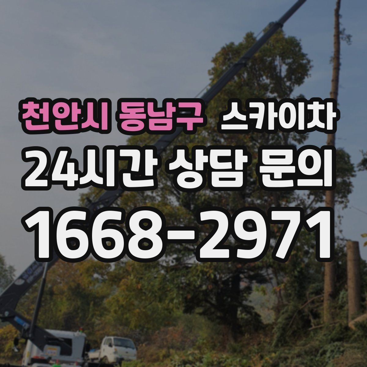 천안시 동남구 스카이차 외부 시설물 유지관리로 비용 줄이기