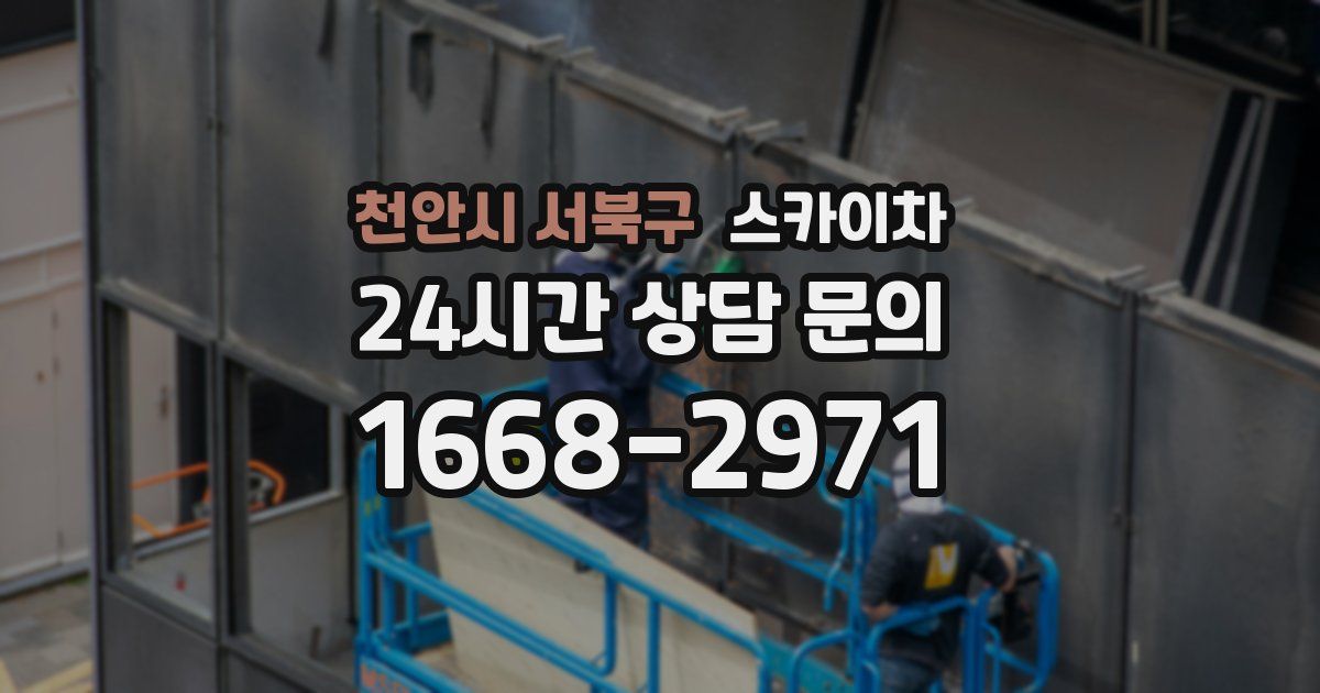 천안시 서북구 스카이차