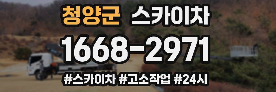 청양군 스카이차