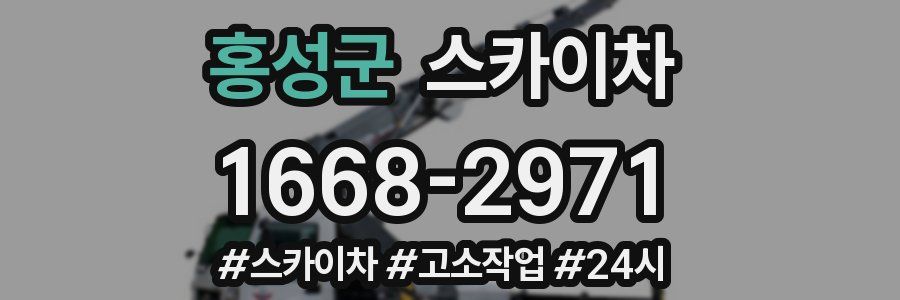 홍성군 스카이차