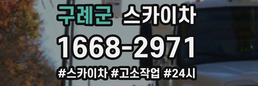 구례군 스카이차