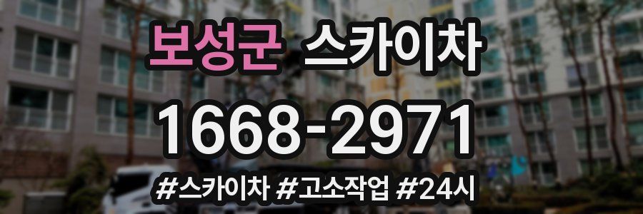 보성군 스카이차