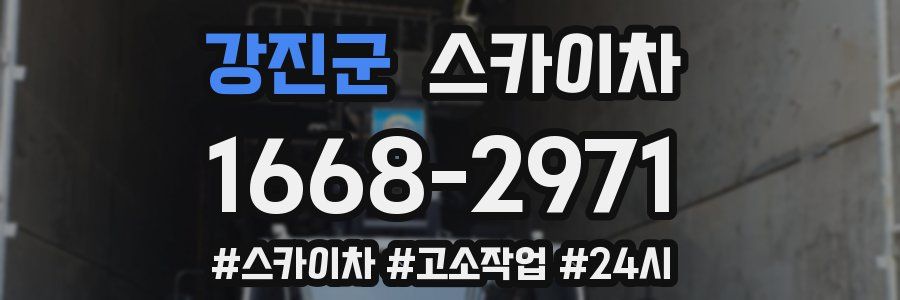 강진군 스카이차