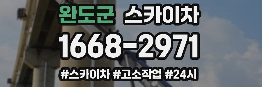 완도군 스카이차