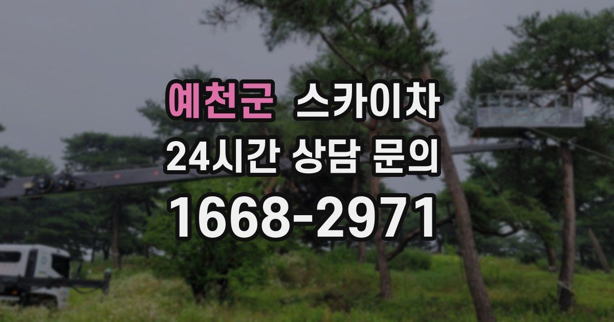 예천군 스카이차