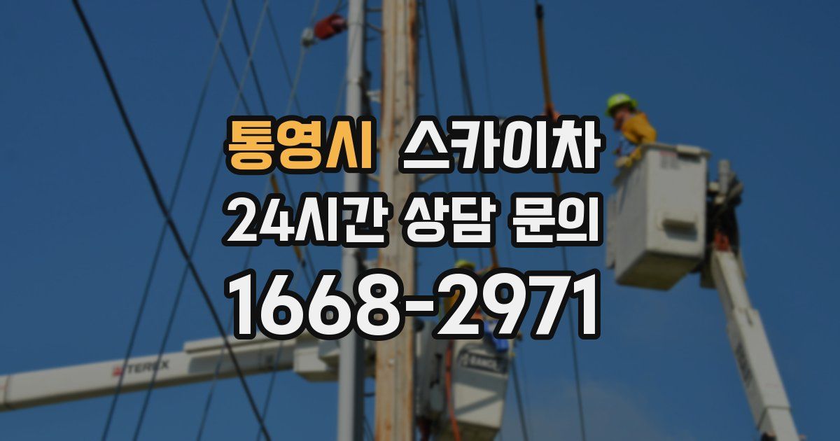 통영시 스카이차