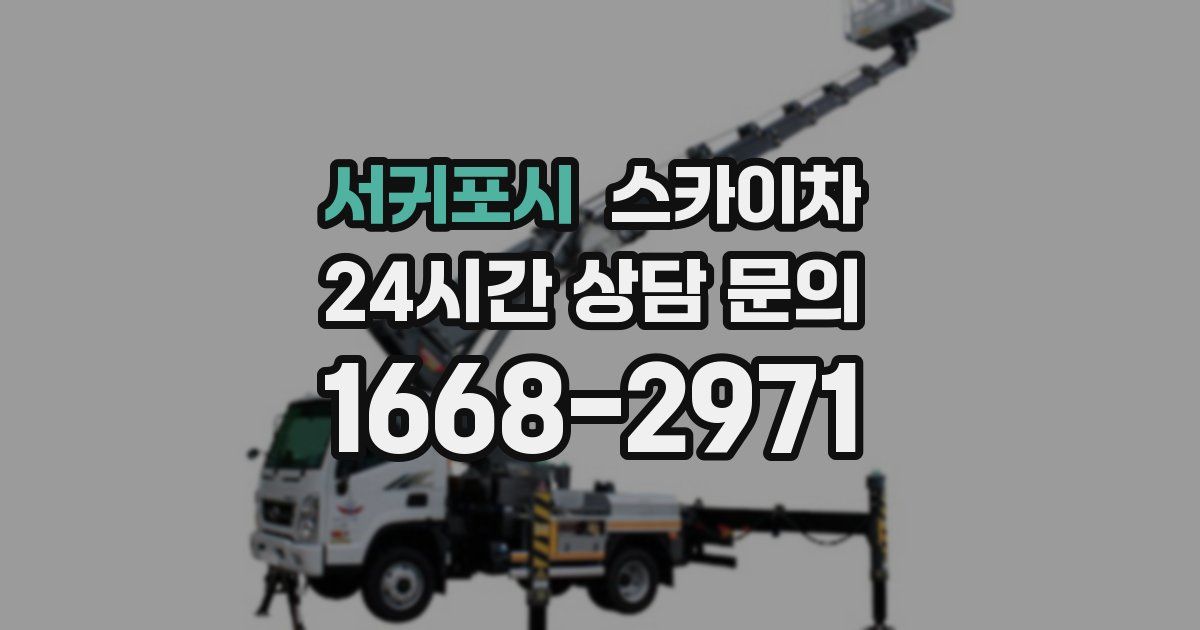 서귀포시 스카이차