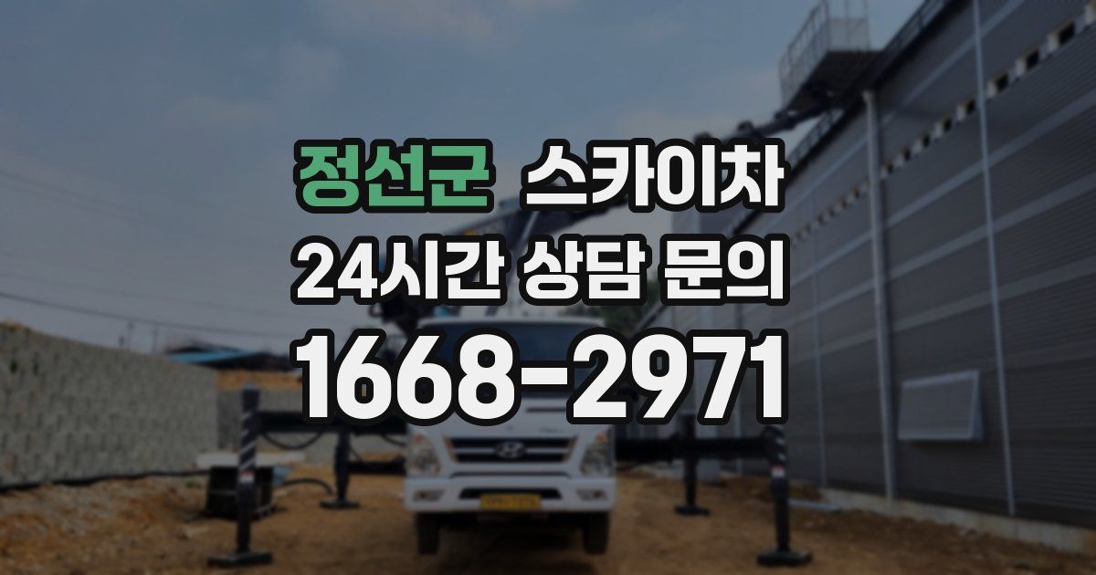 정선군 스카이차