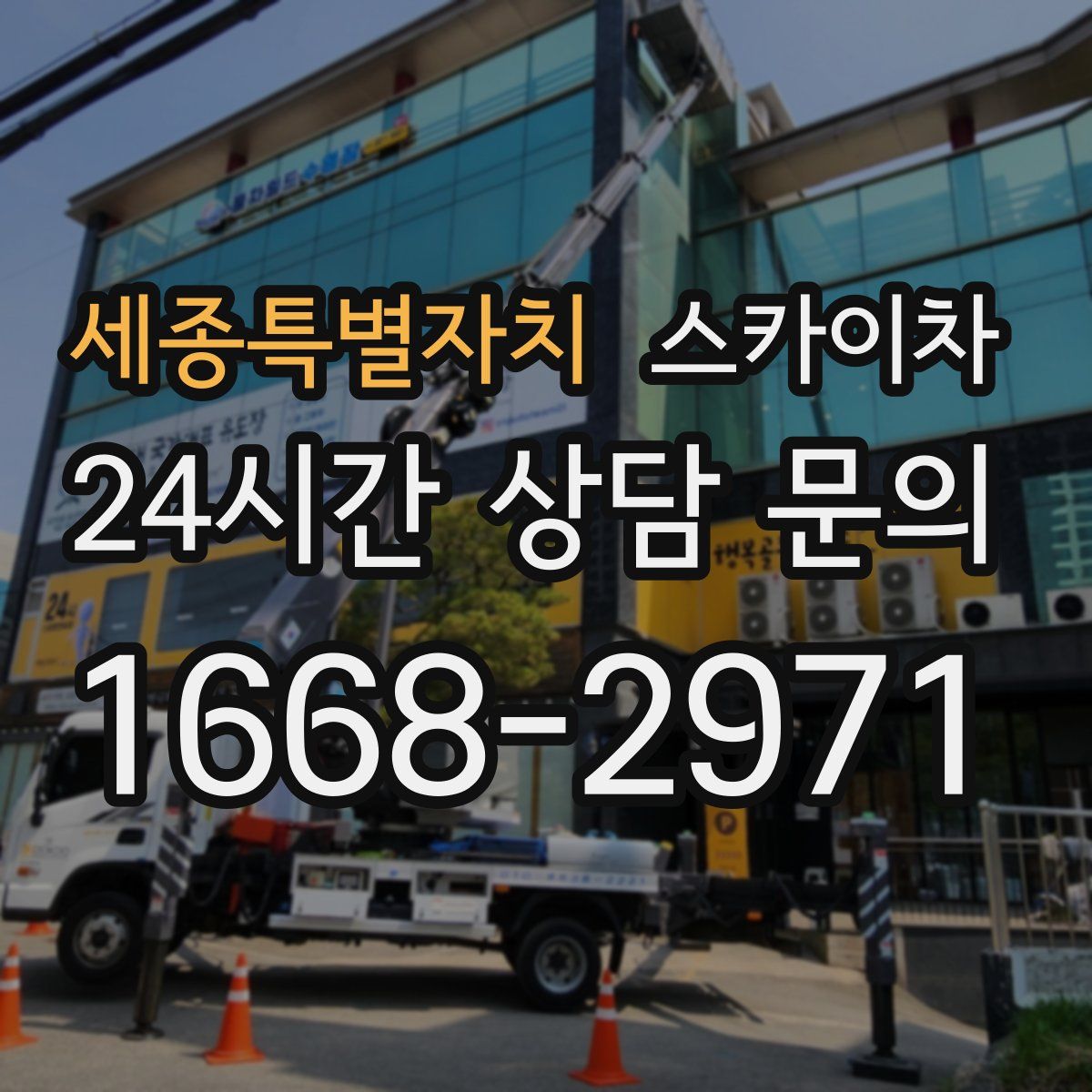 세종특별자치 스카이차