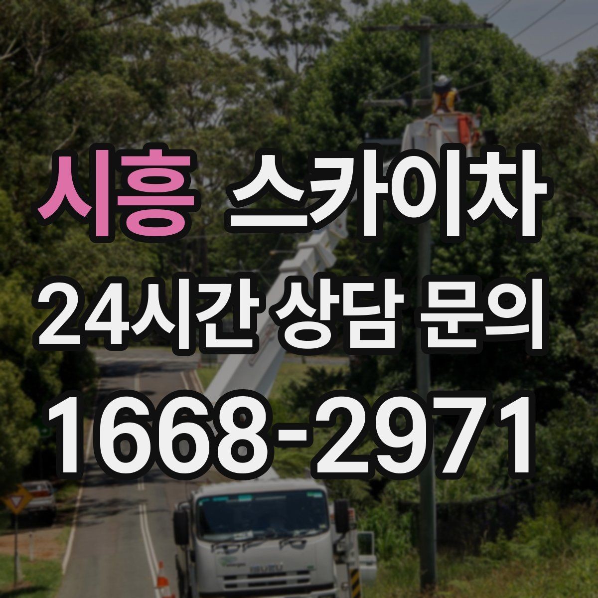 시흥 스카이차 공공시설 외벽 점검을 안전하게