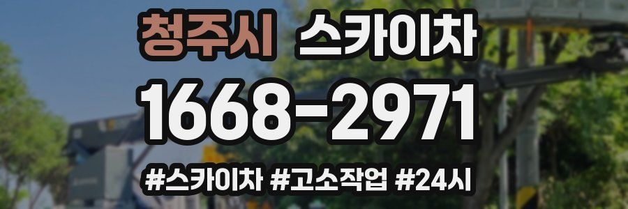 청주시 스카이차