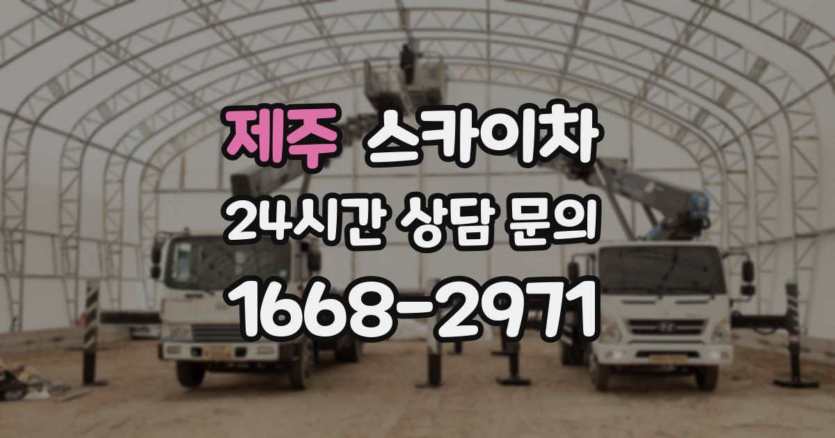 제주 스카이차