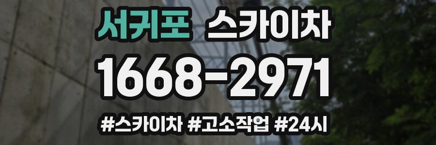 서귀포 스카이차