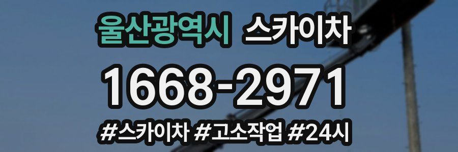 울산광역시 스카이차