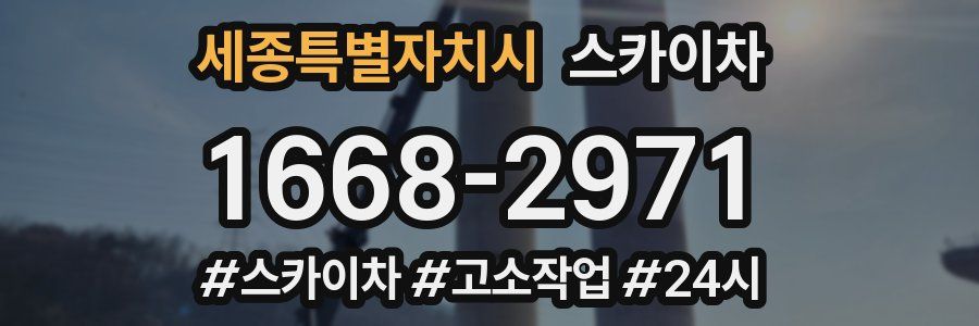 세종특별자치시 스카이차