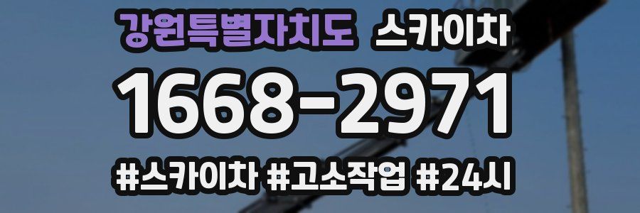 강원특별자치도 스카이차