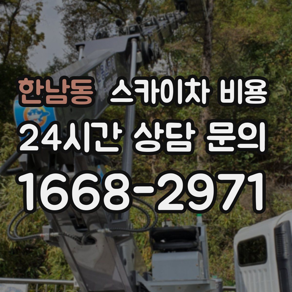 한남동 스카이차 비용