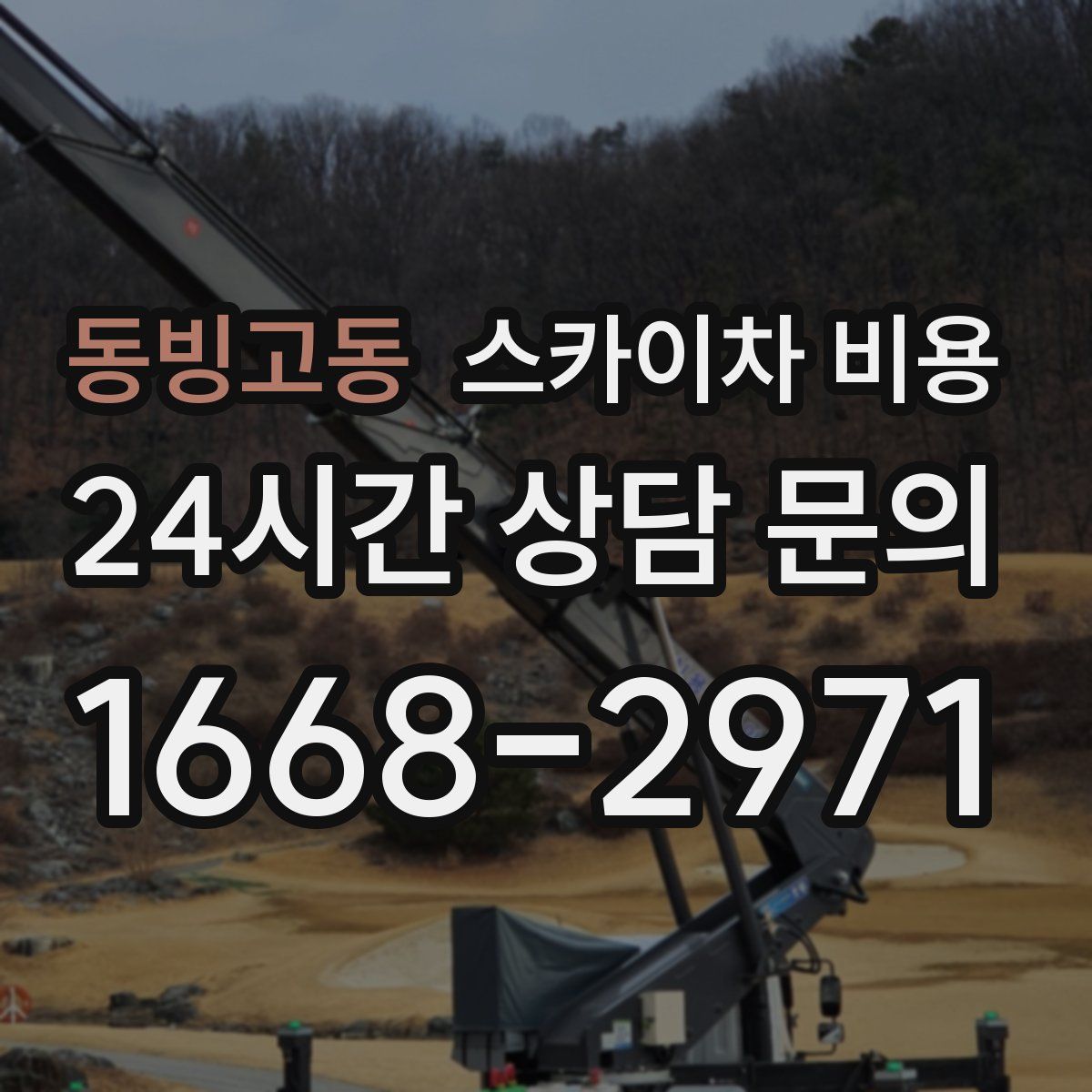 동빙고동 스카이차 비용