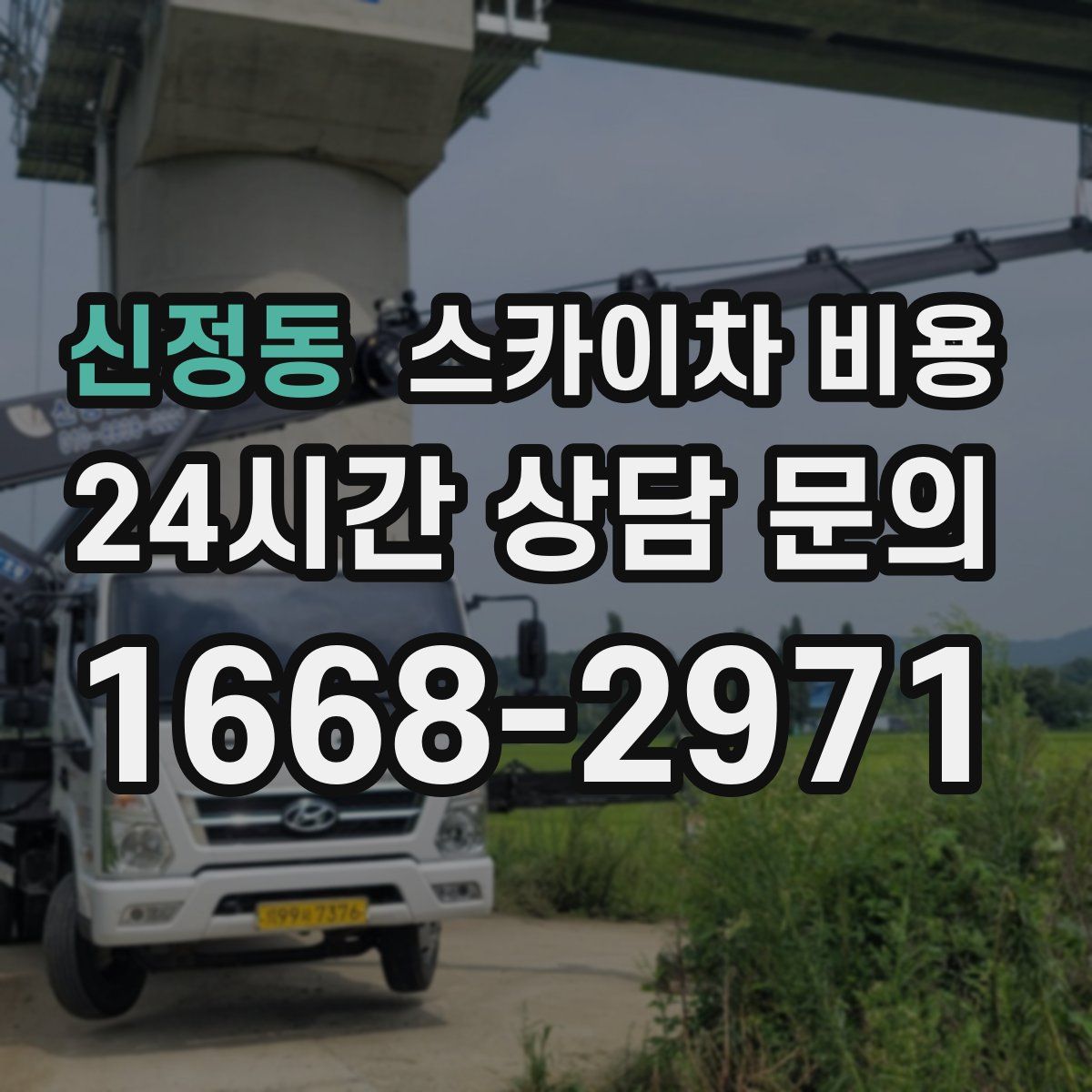 신정동 스카이차 비용