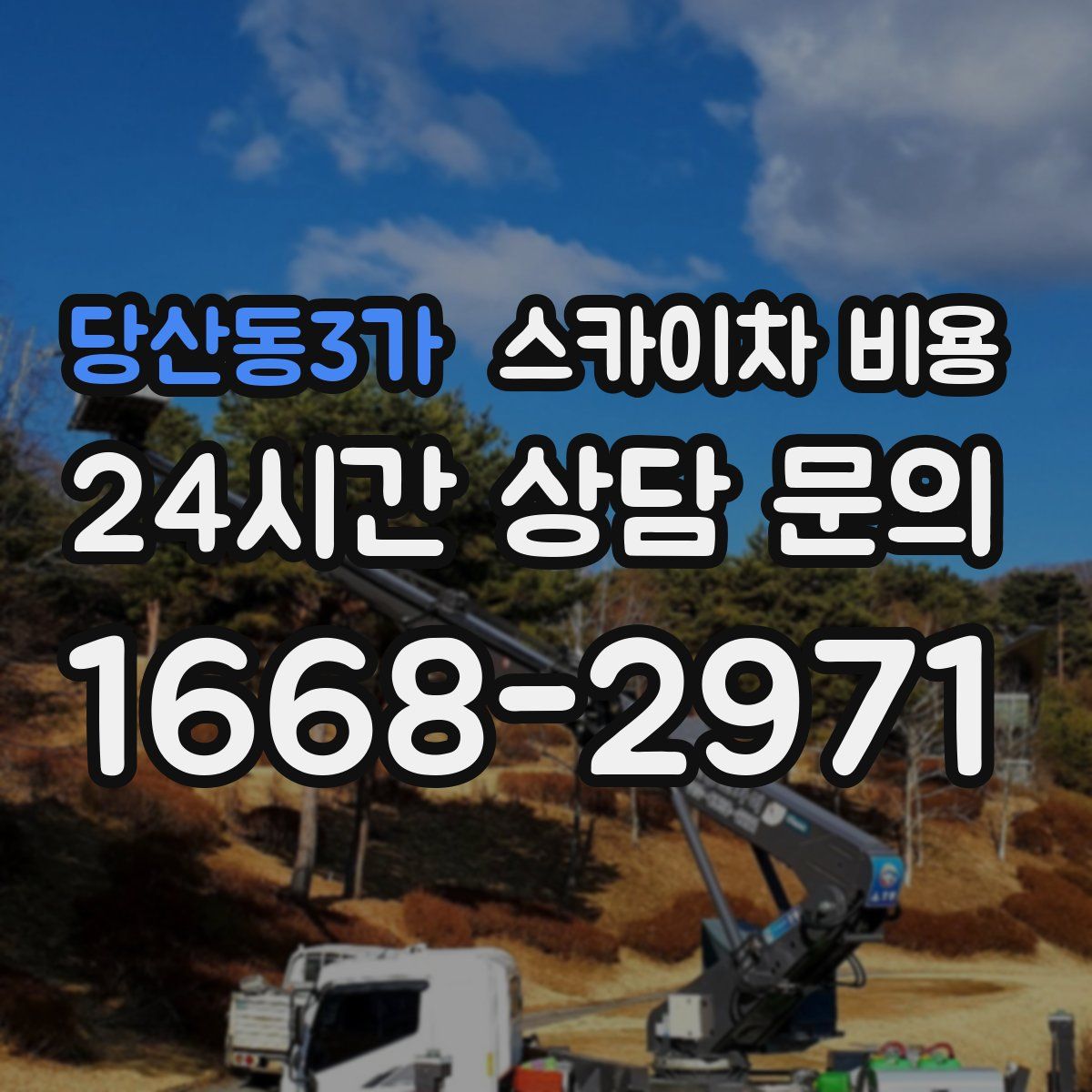 당산동3가 스카이차 비용