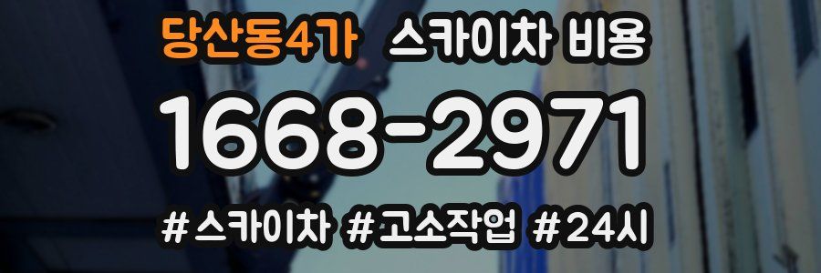 당산동4가 스카이차 비용