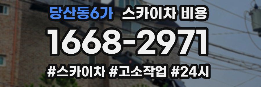 당산동6가 스카이차 비용