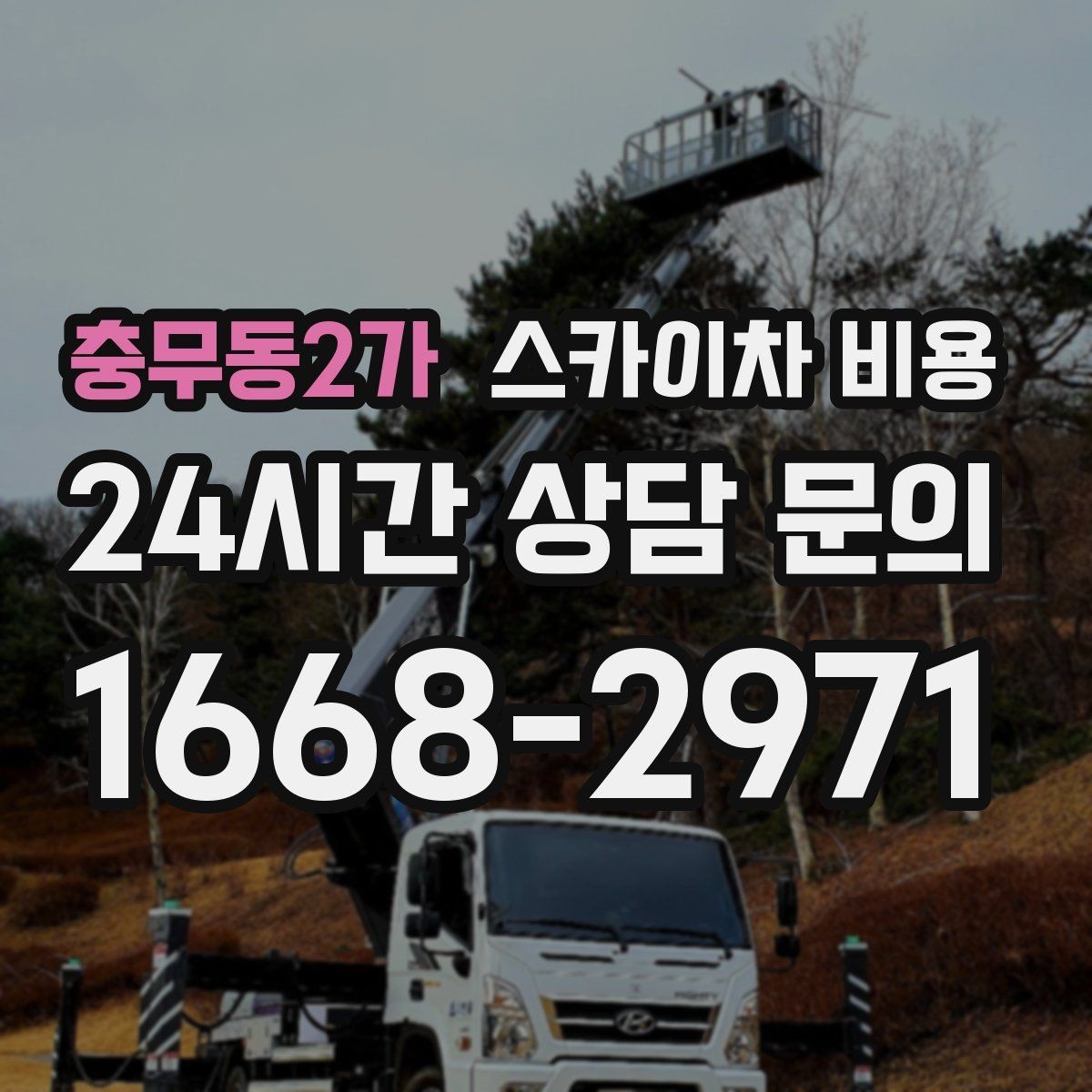 충무동2가 스카이차 비용 간판+조명+코킹을 하루에 끝내는 방법