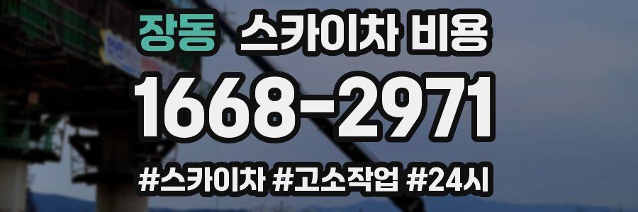 장동 스카이차 비용