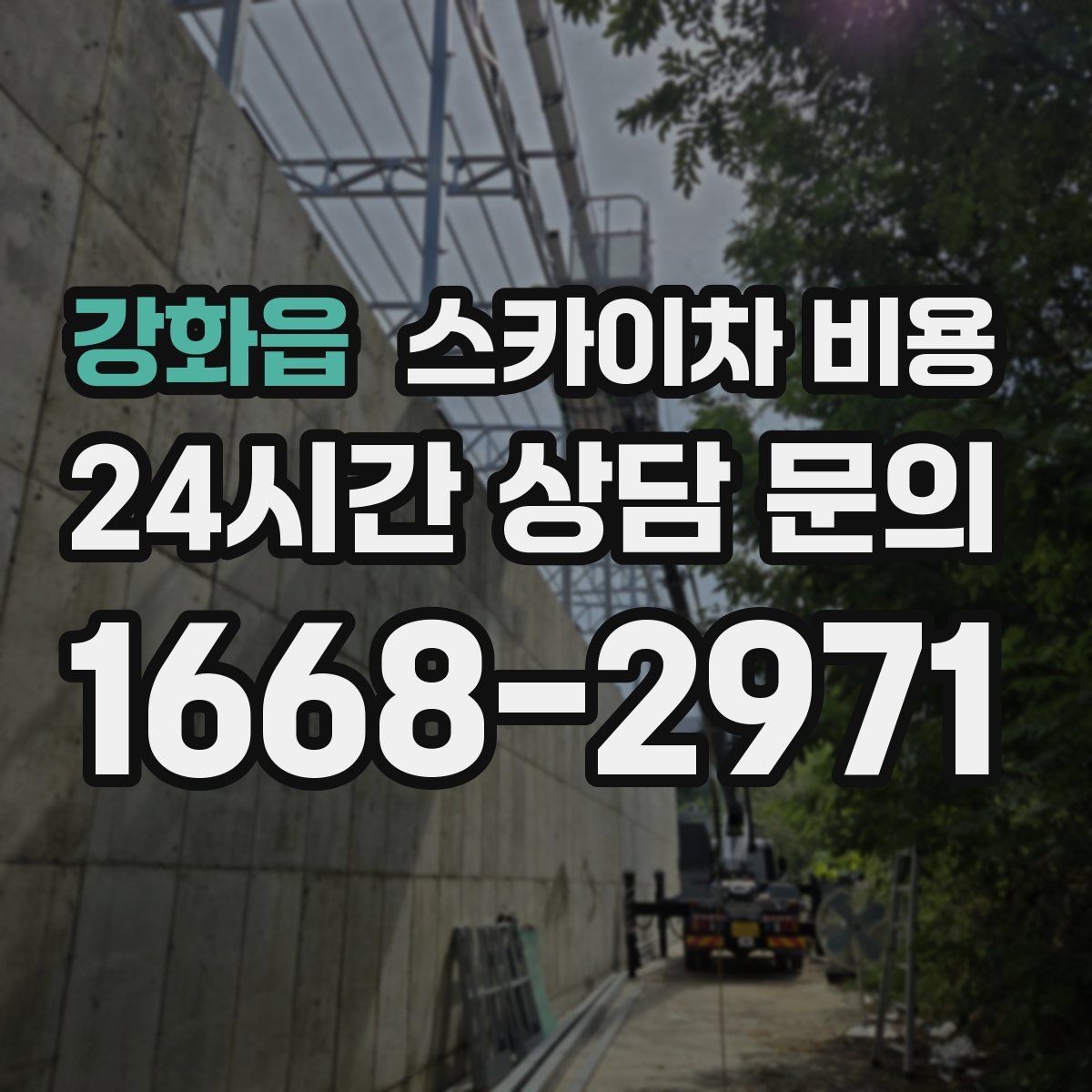 강화읍 스카이차 비용