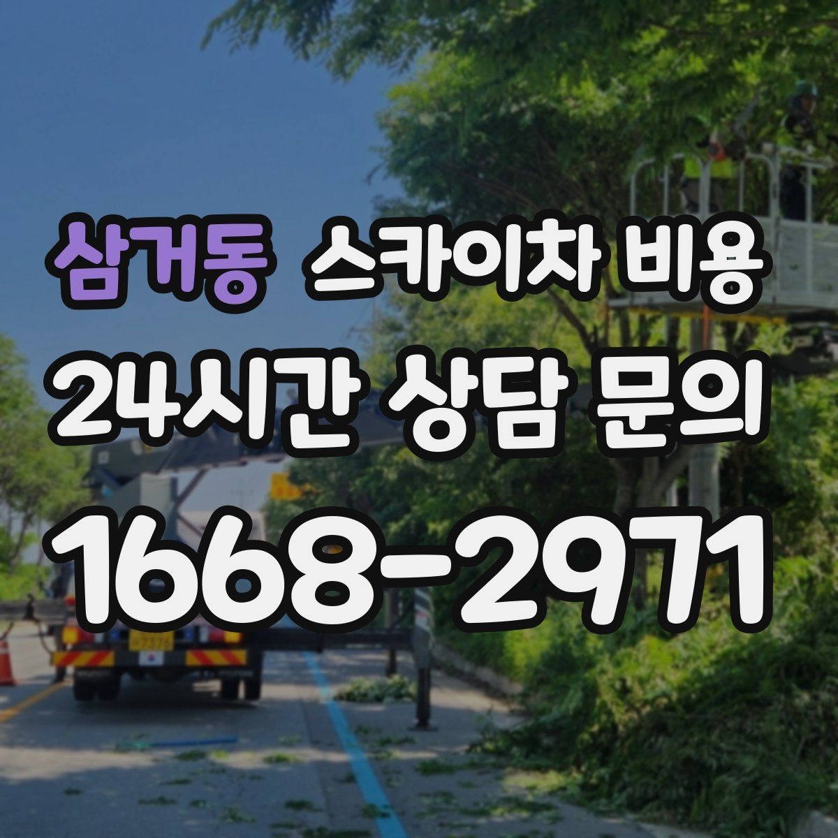 삼거동 스카이차 비용 유도원이 필요한 상황은 어떤 경우일까