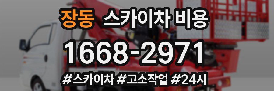 장동 스카이차 비용