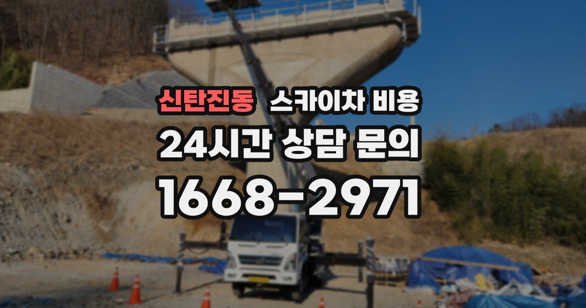 신탄진동 스카이차 비용