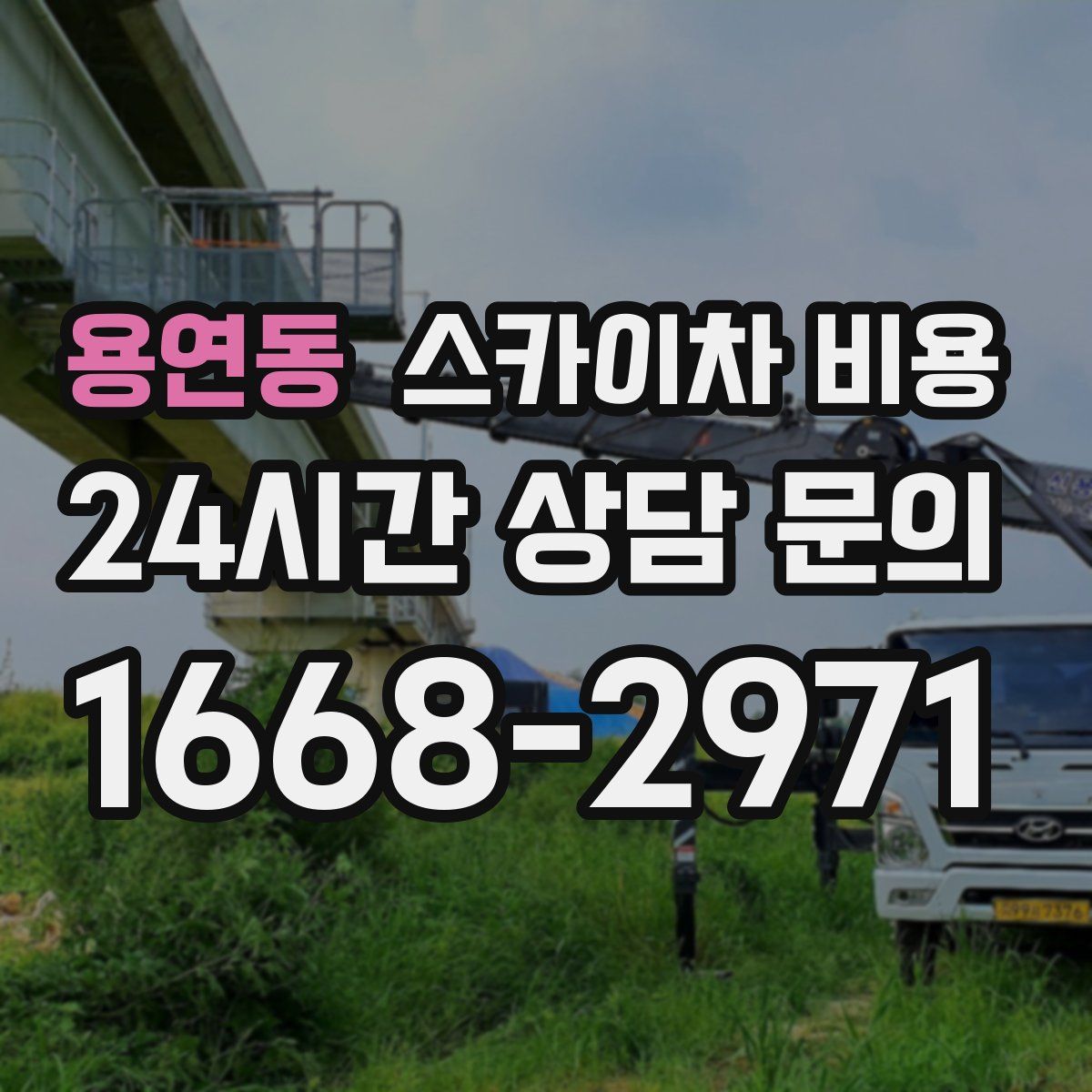 용연동 스카이차 비용