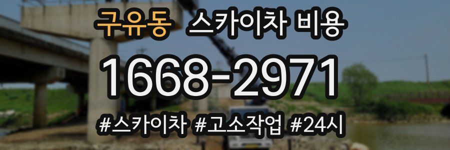 구유동 스카이차 비용