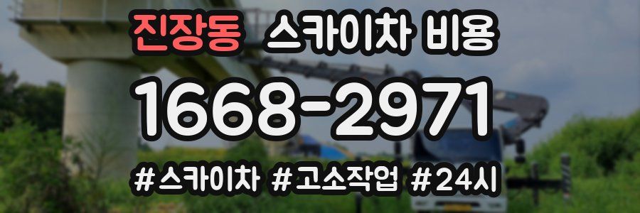 진장동 스카이차 비용