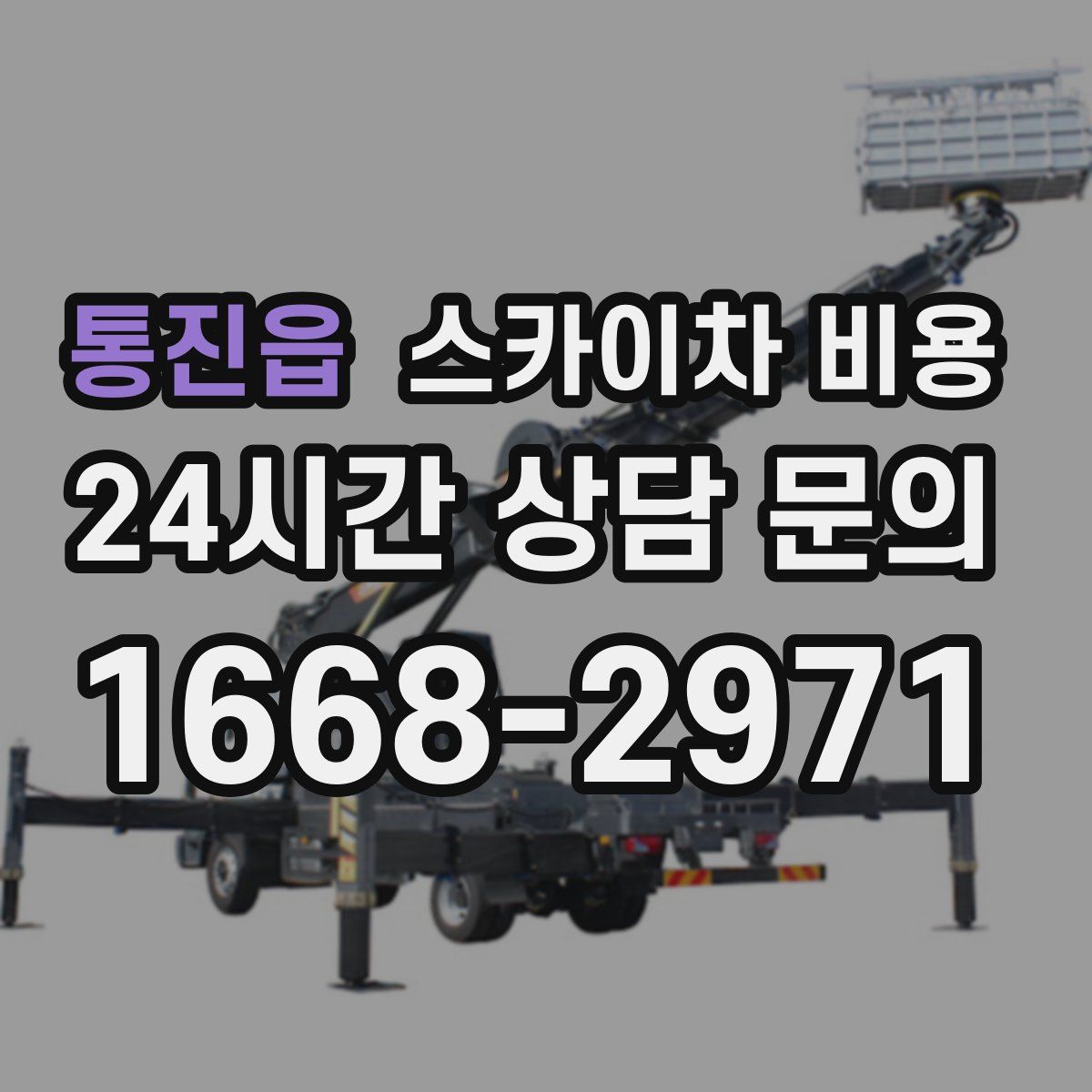 통진읍 스카이차 비용