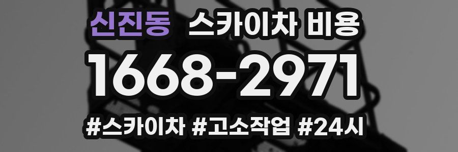 신진동 스카이차 비용