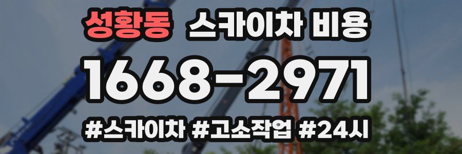 성황동 스카이차 비용