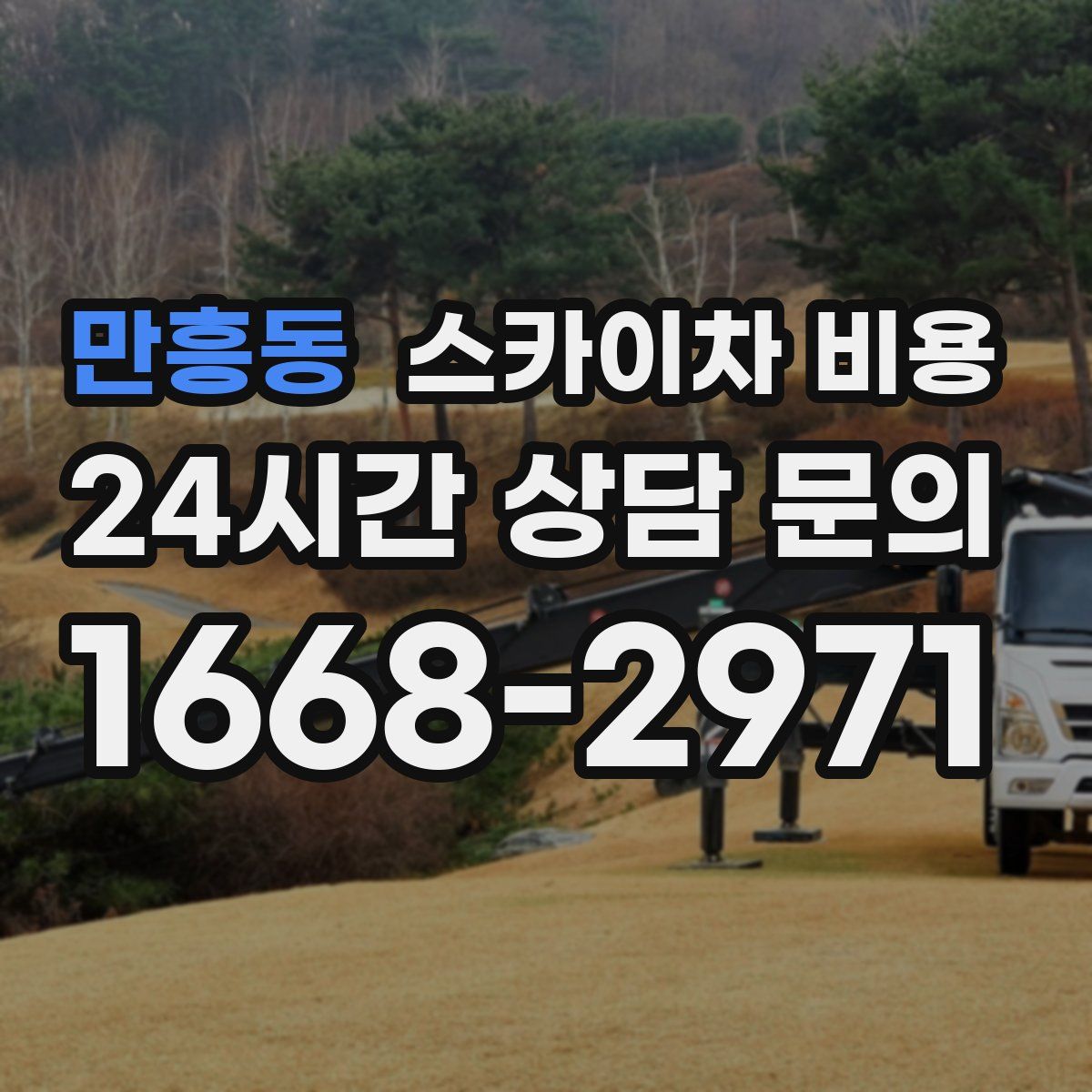 만흥동 스카이차 비용