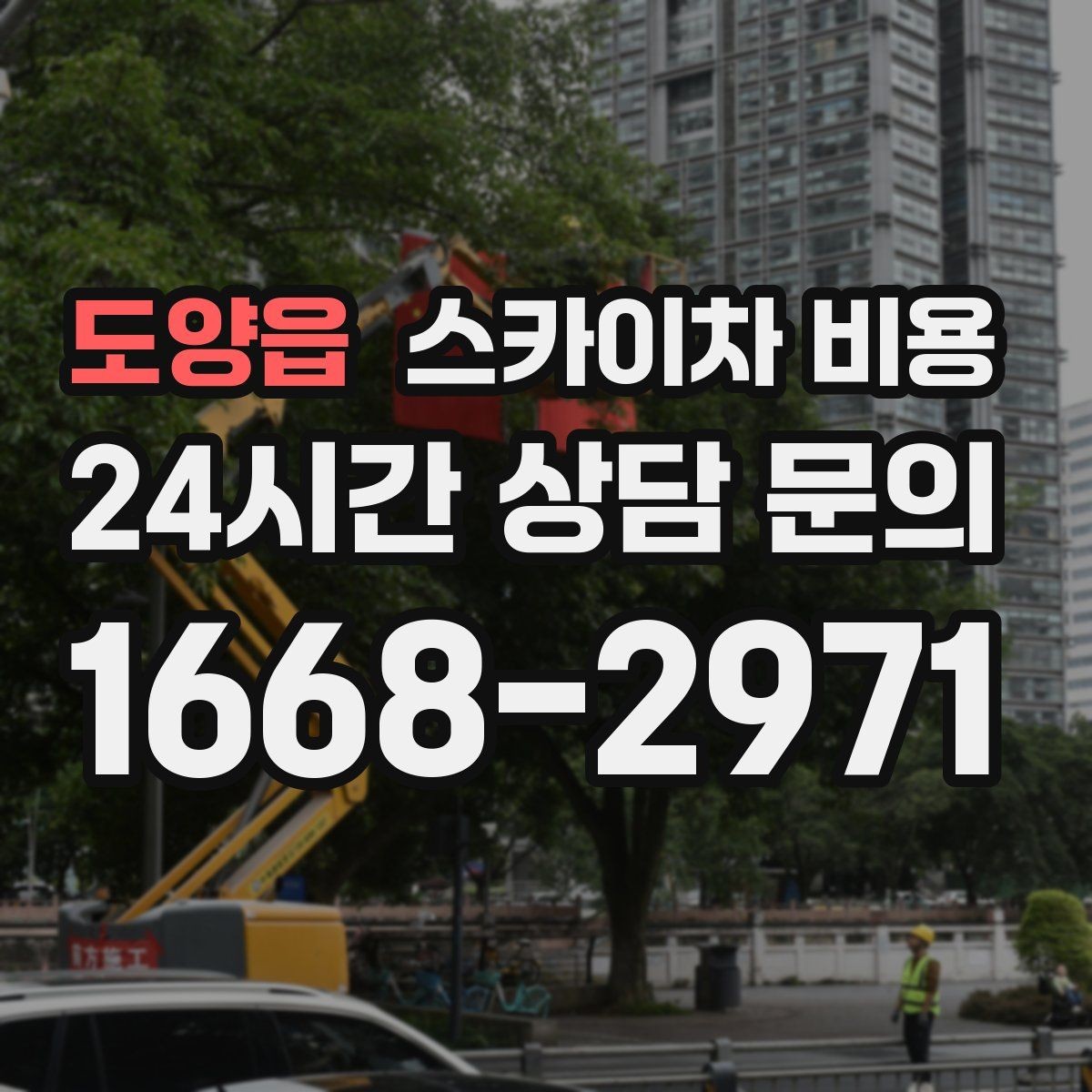 도양읍 스카이차 비용 현장 사진을 여러 각도로 찍어야 하는 이유