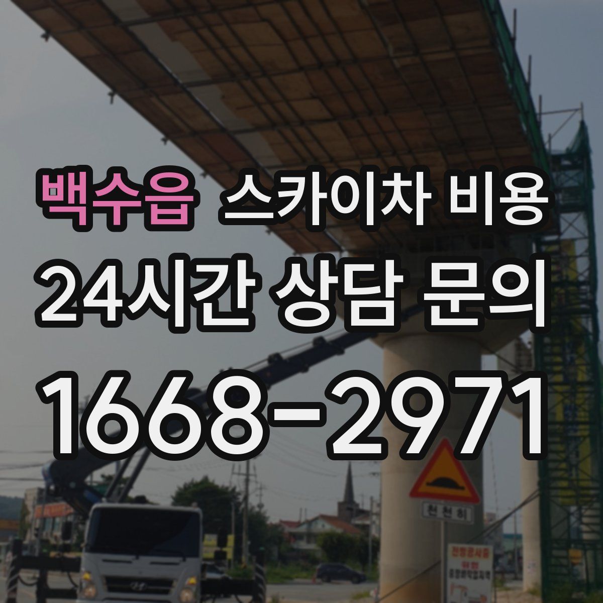 백수읍 스카이차 비용