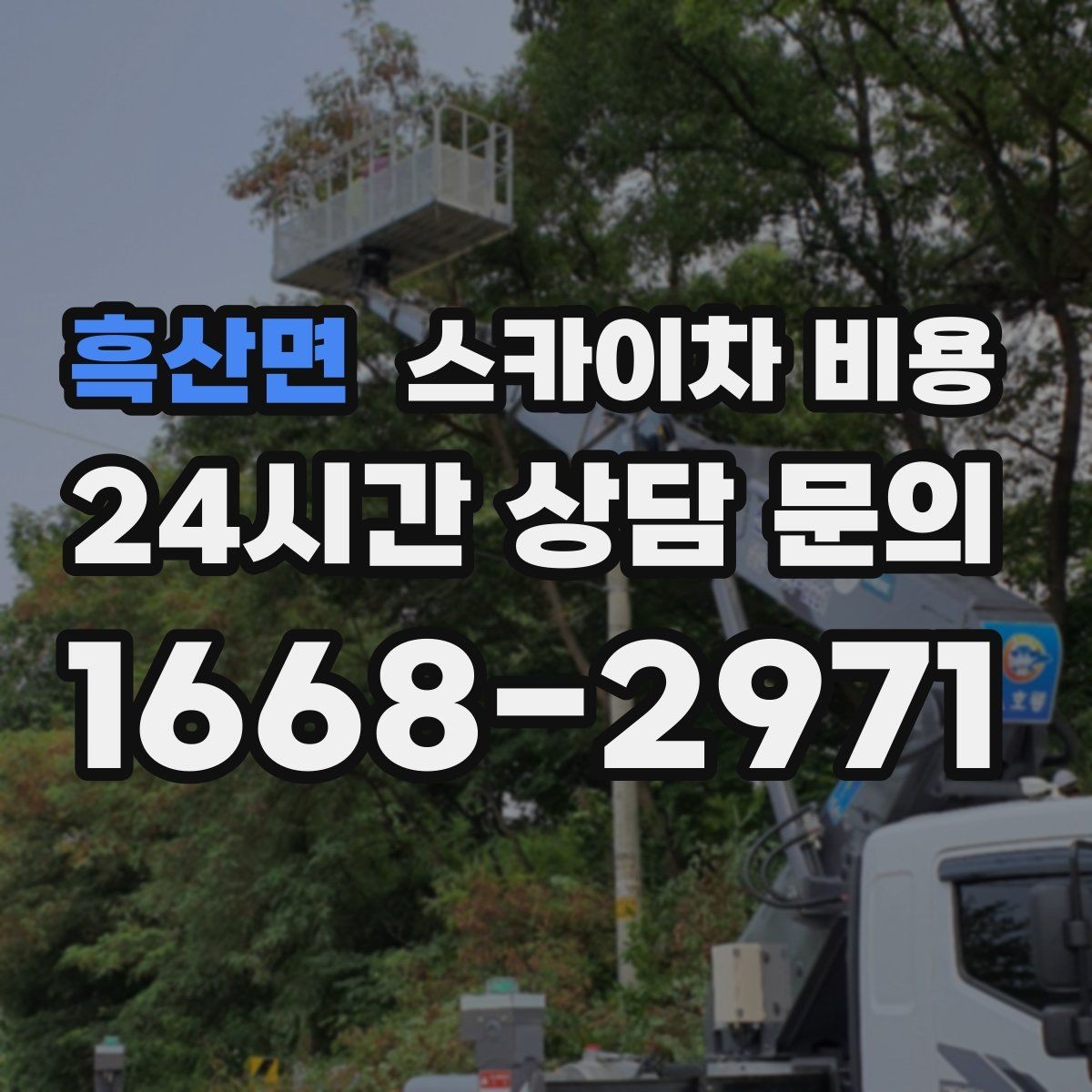흑산면 스카이차 비용 건물 전면·측면·후면 작업은 어떻게 다를까