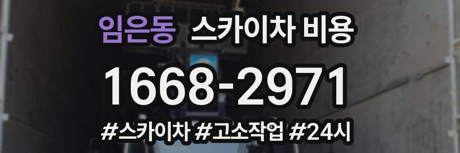 임은동 스카이차 비용