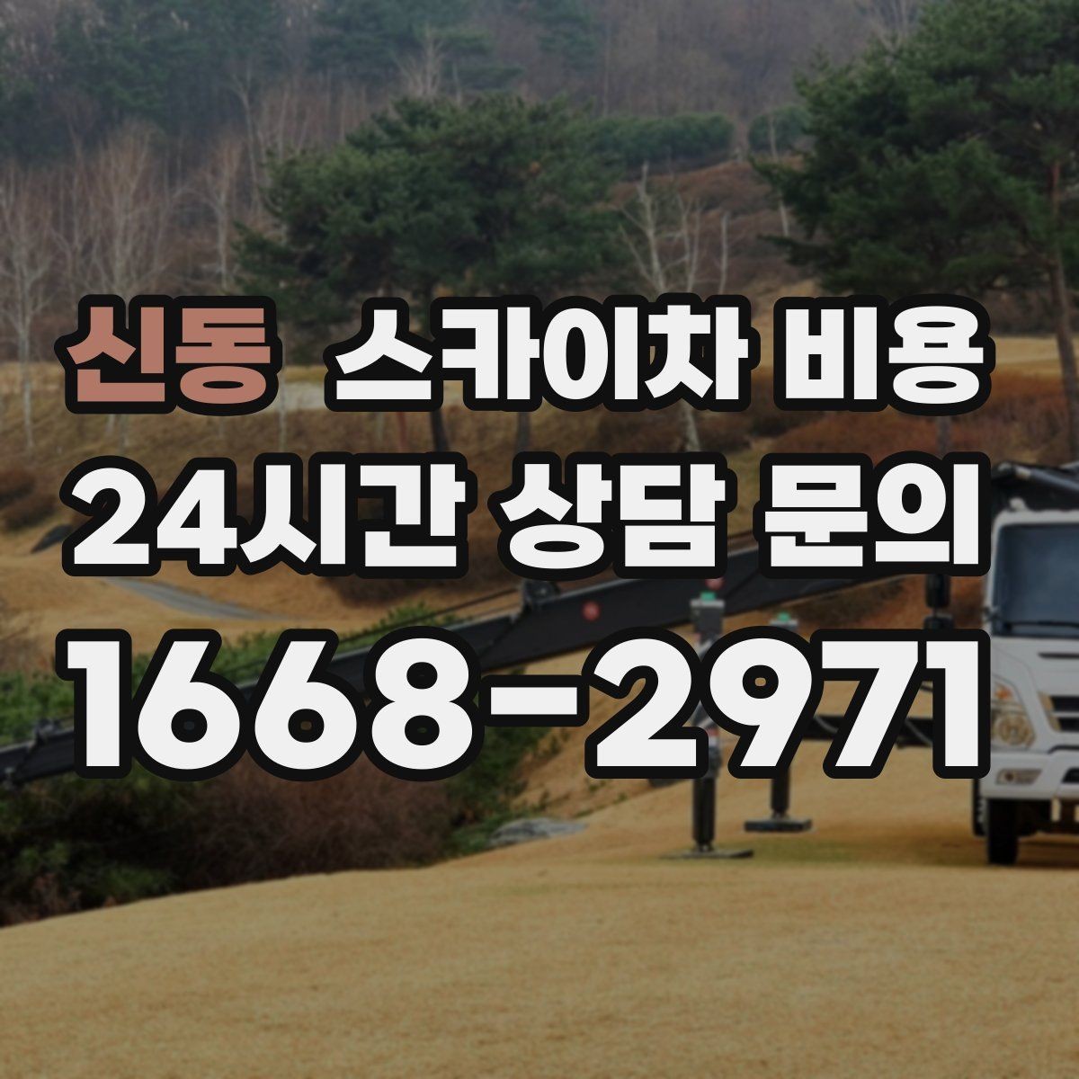 신동 스카이차 비용 견적이 들쭉날쭉할 때 기준 잡는 법