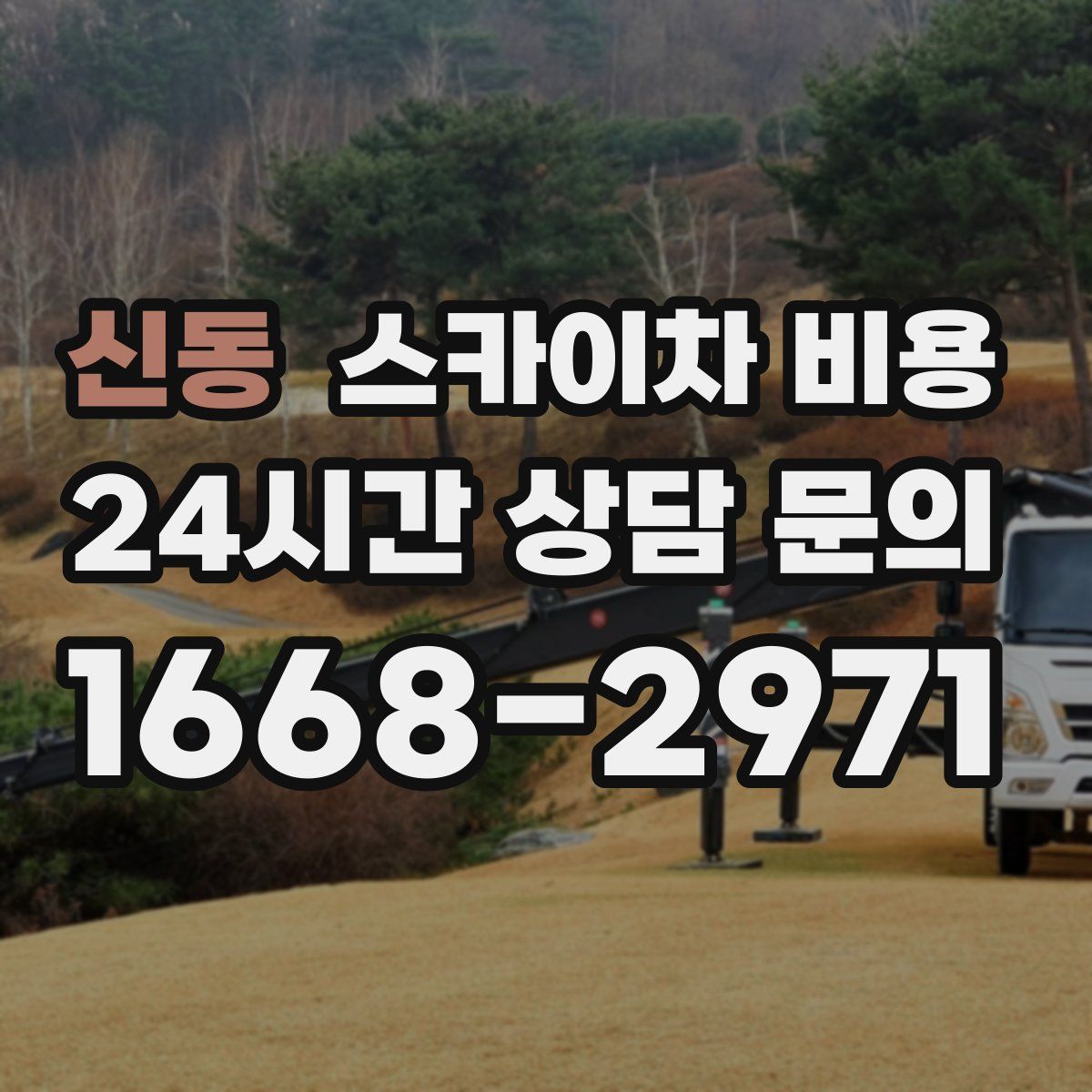 신동 스카이차 비용