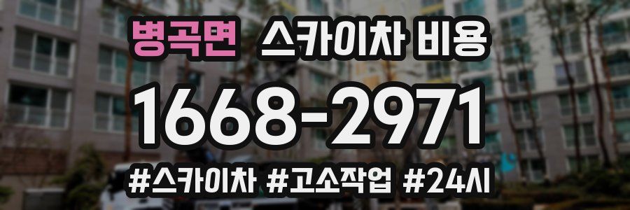 병곡면 스카이차 비용