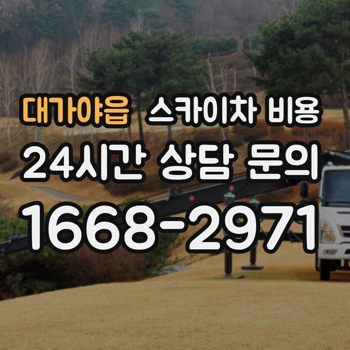 대가야읍 스카이차 비용 추가 비용이 생기는 대표 상황 정리